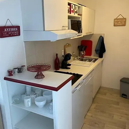 F2 Cozy Vue Mer, Piscine, Parking, A Pied ! Apartman