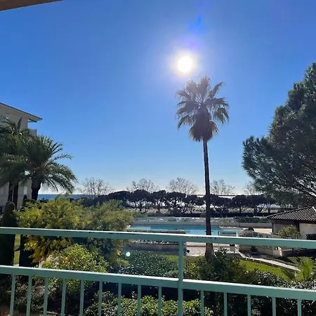 F2 Cozy Vue Mer, Piscine, Parking, à Pied ! Appartamento Antibes