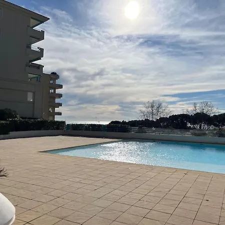 Appartamento F2 Cozy Vue Mer, Piscine, Parking, à Pied !
