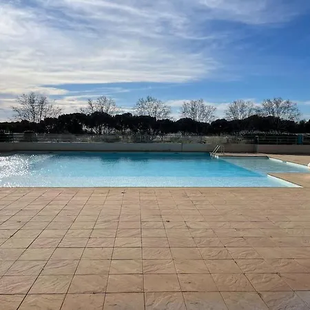 F2 Cozy Vue Mer, Piscine, Parking, à Pied ! Appartamento Antibes