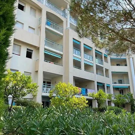 F2 Cozy Vue Mer, Piscine, Parking, à Pied ! Appartamento Antibes