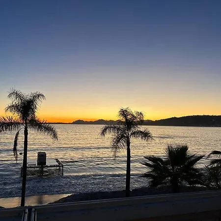 Appartamento F2 Cozy Vue Mer, Piscine, Parking, à Pied ! Antibes